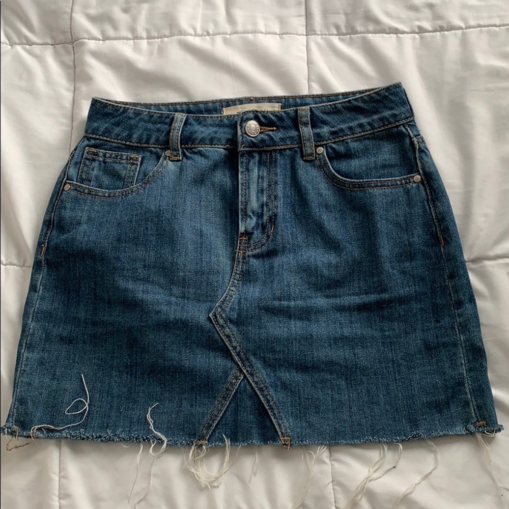 Jean skirt